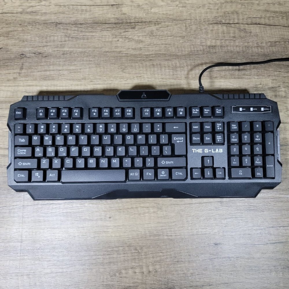The G-Lab Black Keyboard Keyz-120 CMD6089 5V - Picture 5 of 9